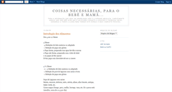 Desktop Screenshot of coisasnecessarias.blogspot.com