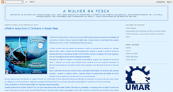 Desktop Screenshot of mulher-na-pesca.blogspot.com