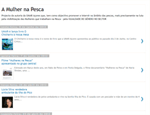 Tablet Screenshot of mulher-na-pesca.blogspot.com