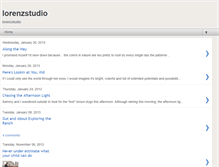 Tablet Screenshot of lorenzstudioblog.blogspot.com