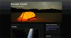 Desktop Screenshot of borealistravels.blogspot.com