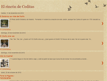 Tablet Screenshot of elrincondeceditas.blogspot.com