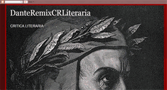 Desktop Screenshot of danteremixcrliteraria.blogspot.com