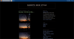 Desktop Screenshot of ohiosunsets.blogspot.com