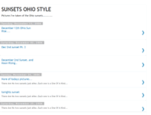Tablet Screenshot of ohiosunsets.blogspot.com