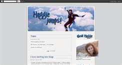 Desktop Screenshot of maggiejumps.blogspot.com