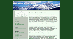 Desktop Screenshot of mountainusergroup.blogspot.com