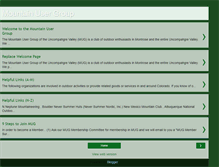 Tablet Screenshot of mountainusergroup.blogspot.com