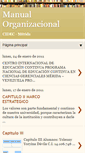 Mobile Screenshot of manualorganizacionalcidec.blogspot.com