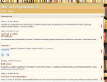 Tablet Screenshot of manualorganizacionalcidec.blogspot.com