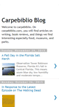 Mobile Screenshot of carpebiblio.blogspot.com