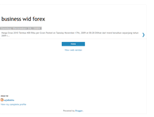 Tablet Screenshot of businesswidforex.blogspot.com