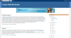 Desktop Screenshot of icantsellmyhouse.blogspot.com