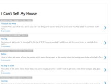 Tablet Screenshot of icantsellmyhouse.blogspot.com