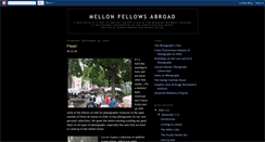 Desktop Screenshot of mellonfellows.blogspot.com