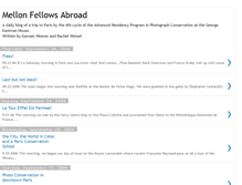 Tablet Screenshot of mellonfellows.blogspot.com