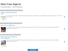 Tablet Screenshot of motocrossegovia.blogspot.com