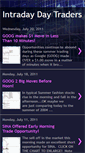 Mobile Screenshot of intradaydaytraders.blogspot.com