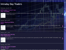 Tablet Screenshot of intradaydaytraders.blogspot.com