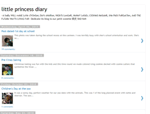 Tablet Screenshot of littleprincesshervondiary.blogspot.com