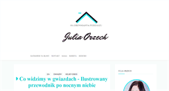 Desktop Screenshot of juliaorzech.blogspot.com