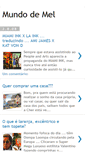 Mobile Screenshot of meumundodemel.blogspot.com