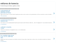 Tablet Screenshot of esklavosdekonecta.blogspot.com