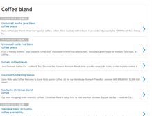 Tablet Screenshot of charlescoffeeblend.blogspot.com