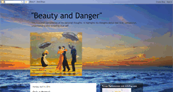 Desktop Screenshot of beautyanddanger.blogspot.com