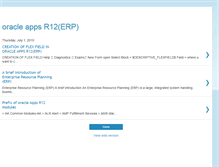 Tablet Screenshot of oracleappsr12erp.blogspot.com