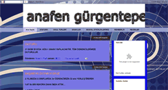 Desktop Screenshot of anafengurgentepe.blogspot.com