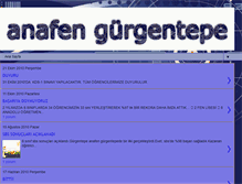 Tablet Screenshot of anafengurgentepe.blogspot.com