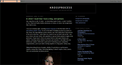 Desktop Screenshot of krossprocess.blogspot.com
