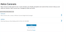 Tablet Screenshot of malcocaravans.blogspot.com