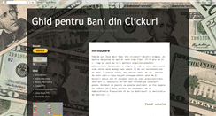 Desktop Screenshot of bani-din-clickuri.blogspot.com