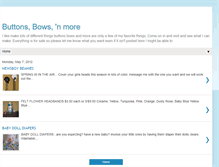 Tablet Screenshot of buttonsbowsnmore.blogspot.com