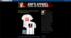 Desktop Screenshot of ampdapparel.blogspot.com