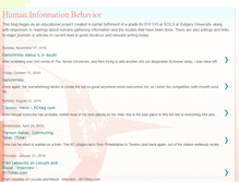 Tablet Screenshot of humaninfobehavior.blogspot.com