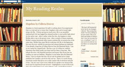 Desktop Screenshot of myreadingrealm.blogspot.com