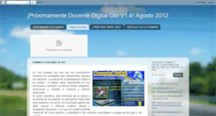 Desktop Screenshot of docente-digital-gto.blogspot.com