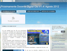 Tablet Screenshot of docente-digital-gto.blogspot.com