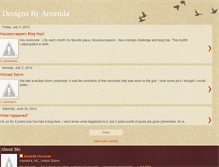 Tablet Screenshot of amandahlavacek.blogspot.com