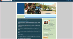 Desktop Screenshot of fromheretohere.blogspot.com