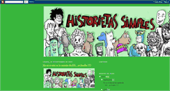 Desktop Screenshot of historietas-simples.blogspot.com