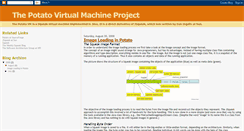 Desktop Screenshot of potatovm.blogspot.com