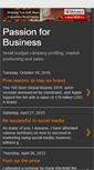 Mobile Screenshot of passionforbusiness.blogspot.com