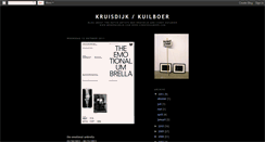 Desktop Screenshot of kruisdijk-kuilboer.blogspot.com