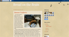 Desktop Screenshot of breadonthebrain.blogspot.com