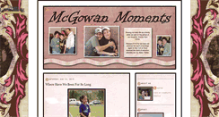 Desktop Screenshot of mcgowanmoments.blogspot.com