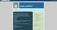 Desktop Screenshot of grupo3juegospopulares.blogspot.com